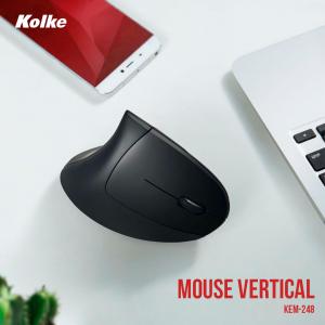 Mouse inalámbrico ergonómico vertical Kolke KEM-248 color Negro
